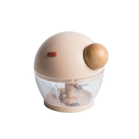 

Homgreen Manual Food Chopper Mini Vegetable Onion Garlic Chopper Hand Pull String Food Processor Dicer Mincer Cutter Masher Grinder for Nut Fruit Ginger Chill 2cups(Light pink)
