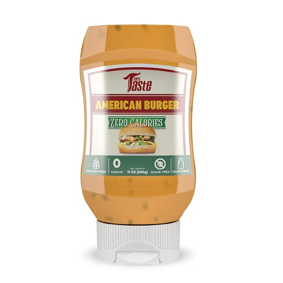 Mrs Taste Zero Calorie American Burger Sauce 11 oz