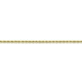 thumbnail image 3 of 10K Yellow Gold necklace Rope chain Diamond-cut 20 in 2 mm, 3 of 5