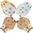 thumbnail image 2 of 4PCS Micro Landscape Resin Owl Decoration Gardening Bare-footed Owl Ornament Random Style, 2 of 8