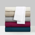 thumbnail image 5 of Chic Home Carley 4-Piece Solid Color Sheet Set, King, White, 5 of 5