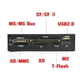 thumbnail image 3 of Lector de Tarjetas Integrado para Carcasa de PC, Concentrador USB, Adaptador de Grabadora de Tarjetas de Memoria TFlash para Disco Duro HDD de 3,5 Pulgadas., 3 of 5