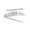 🔥 White_New#3100, variant on Digital Food Thermometer for Cooking | BBQ Grill Meat Probe | 2-3s Fast Read | Foldable 304 Stainless Steel Sensor | LED Display | °C/°F Switch | Magnet | Multi-Use Kitchen Tool 15.3x4.2cm | 1 Piece