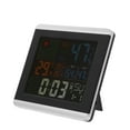 thumbnail image 2 of 1pc multifunción despertador reloj LED pantalla de alarma digital sin batería, 2 of 6