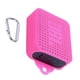 thumbnail image 4 of Cateissary Reemplazo para altavoces GO2 funda de silicona portátil cubierta de gancho colgante Cables de audio/vídeo rosado, 4 of 6