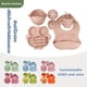 thumbnail image 4 of Silicone Tableware Sets A Full Set Of Children's Owl Dinner Plate Separated Dinner Plate Baby Dinner Plate Auxiliary Food Box Mother And Baby Supplies Baby Feeding Sets Children's Silicone Suction Cu, 4 of 5