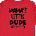thumbnail image 4 of Inktastic Mama's Little Dude with Arrow Boys Long Sleeve Toddler T-Shirt, 4 of 5