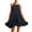 A Navy, variant on Sundresses for Women Casual Loose Summer Dresses Sleeveless Crew Neck Tank Dress Army Green XXL