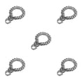 thumbnail image 2 of Greeniant Conveniente y práctico para un fácil manejo Collar de cadena de perro de acero Collares de perro Collar de perros plata 26 pulgadas Type2 NO2, 2 of 6