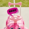 thumbnail image 2 of Carrito Juguete montable MyToy Elefante Rosa Con Bastón, 2 of 10