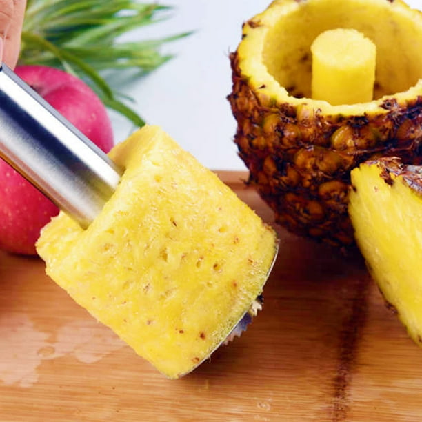 Rallador de piña de acero inoxidable, utensilio de cocina, pelador, descorazonador, rallador, herramientas de cocina