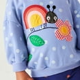 thumbnail image 6 of Toddler Girls Sweatshirts Kids Baby Spring Fall Animal Print Cotton Casual Crew Neck Long Sleeve Pullover Sweater Shirt Clothes for Girls Size 5-6T, 6 of 8