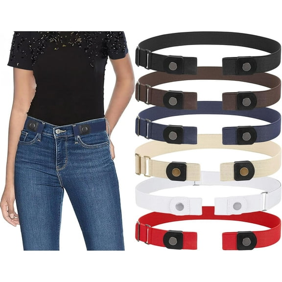 No Buckle Invisible Stretch Belts for Men/Women Belt for Jeans pants No Hassle,No Bugle
