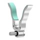 thumbnail image 1 of Soporte para caña de pescar antideslizante con rodillo giratorio de 360 ​​grados y almohadilla de silicona de liberación rápida para agua dulce. Plata, 1 of 8