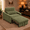Green, variant on Ehsovlnut 34" Wide 3-in-1 Corduroy Convertible Single Sleeper Sofa with Pull-Out Footrest and Adjustable Backrest