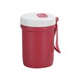 thumbnail image 2 of Advancent Taza de agua de doble capa, tazas de sopa selladas para microondas, taza de desayuno sellada a prueba de fugas, tazas de Camping Mostrada Rojo 301-400ml, 2 of 6