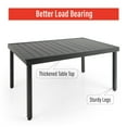 thumbnail image 4 of Sophia & William 9 Pieces Outdoor Patio Dining Set Textilene Chairs and Metal Table, 4 of 13
