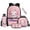 Axolotl Florals, variant on Blue Sea Turtle 5Pcs School Backpack Set with Portable Lunch Bag Multifunctional Pencil Case Water Bottle Bag Carrier Lanyard Keychain for Elementary Middle School