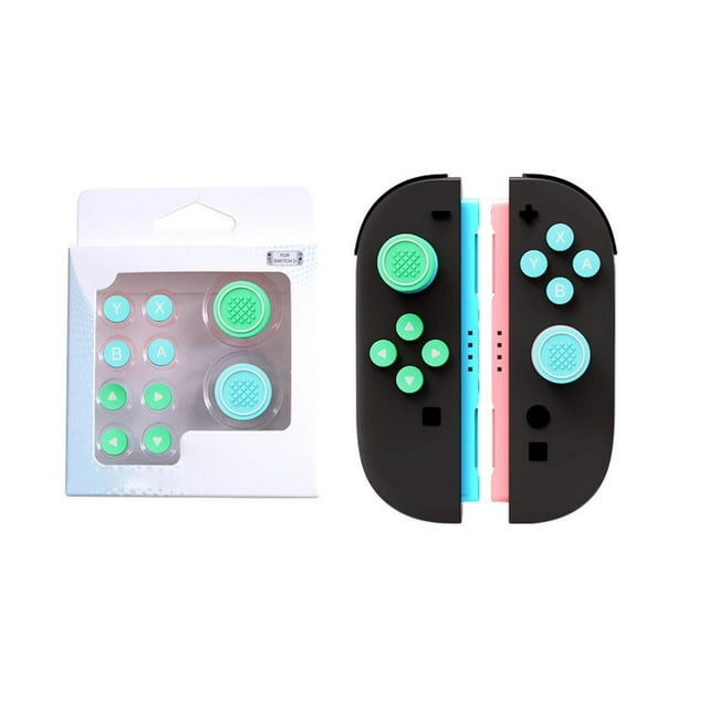 Cielo Meraviglioso Joystick Caps for Switch2, Silicone Button Caps, Silicone Colored Button Stickers, Switch Thumb Grip Caps, Ergonomic Design, Enhanced Gaming Grip, Comfortable & Durable, 5Pairs