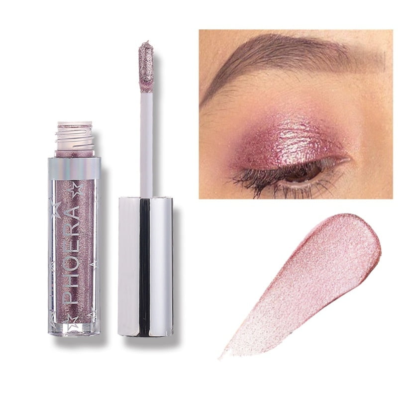 Brilliant Eyes Shimmer Liquid Eye Shadow, Longwearing Lasting Shimmer, Crease Resistant, Flake