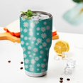 thumbnail image 3 of Daisy Floral Tumbler with Lid and Straw Stainless Steel 30oz Daisy Tumbler Cup Insulated Daisy Water Bottle Cups Coffee Tumbler Travel Mug Gifts for Women, 3 of 7