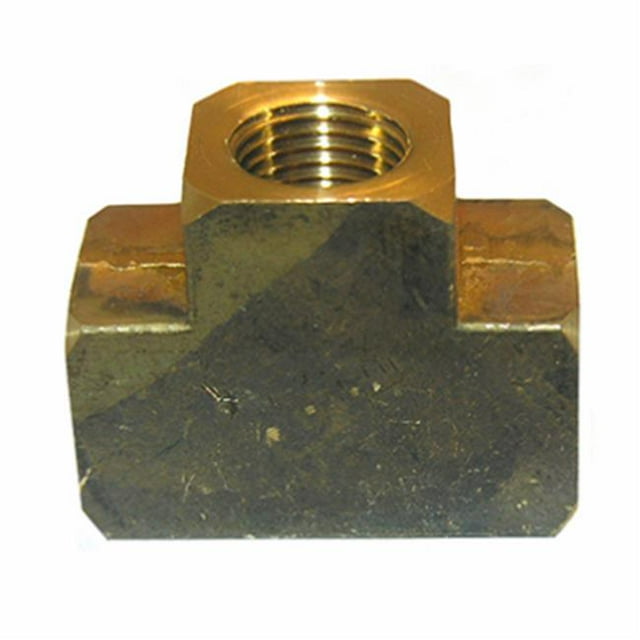 True Value 208181 0.75 in. Female Pipe Brass Tee