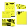 thumbnail image 3 of Bright Color Paper, Neenah Astrobrights®, Letter Paper Size, 24 Lb, FSC Certified®, Lift-Off Lemon, Ream Of 500 Sheets, 3 of 5