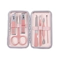 thumbnail image 1 of Juego De Cortaúñas De 5x, Cutículas De Pedicura De Acero Inoxidable Para Mujeres Y Hombres, Juego Portátil De 7 Piezas, 1 of 7