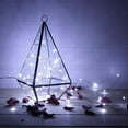thumbnail image 5 of Twinkle Star Christmas Decorations Fairy String Lights, Christmas Lights, 300 LED Bulbs, 8 Modes, White, 99’, 5 of 6