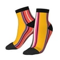 thumbnail image 2 of Bingfone Vertical Stripes Design Patterned Men'S Women'S Casual Cotton Socks, 2 of 9