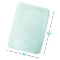 thumbnail image 4 of Nestl Absorbent Memory Foam Bath Mat Set Bathroom Rug, Aqua, 17"x24", 4 of 7