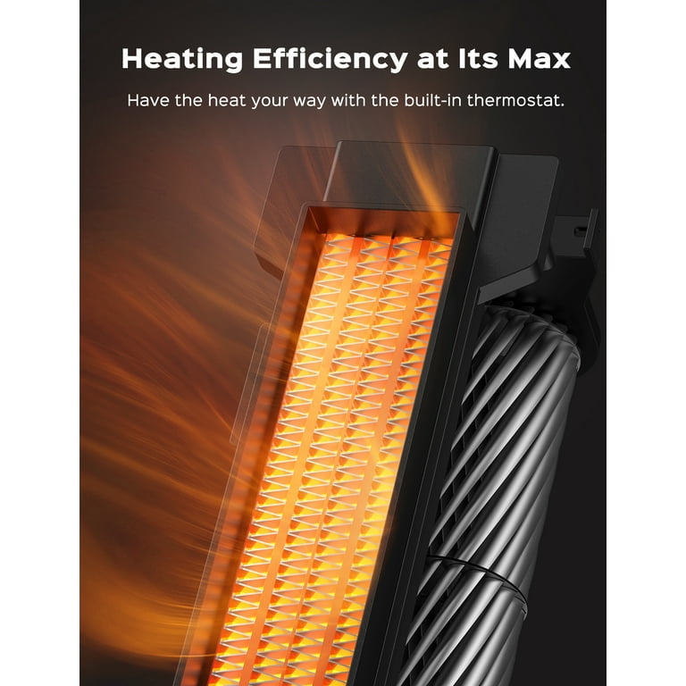 Dreo Space Heater Energy-Saving with Thermostat, 16 1500W Oscillating  Ceramic Electric Heater, Portable Space Heaters for Home - Walmart.com