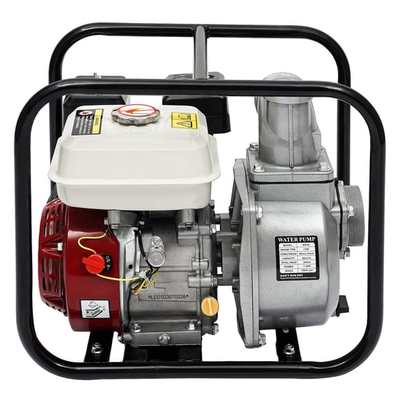 3 Inch 210CC 264GPM Heavy Duty Semi-Trash Clean Water Pump Gasoline Engine 7.5hp