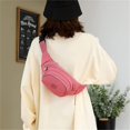 thumbnail image 3 of Riñonera para hombre y mujer, con cinturón ajustable, resistente al agua, para senderismo, viajes, correr, senderismo, ciclismo, etc., 3 of 5