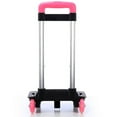 thumbnail image 5 of 2 Wheels Backpack Trolley Aluminium Alloy Foldable Trolley Cart Student's Luggage Travel Hand Cart for Student Backpack, 5 of 14