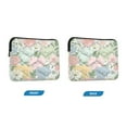 thumbnail image 2 of Quilted Laptop Sleeve for 13-16 Inch Laptops Protective Laptop Case Cover Lightweight Travel & Office Essentials Pastel-colored Cats and Flowers, 2 of 8