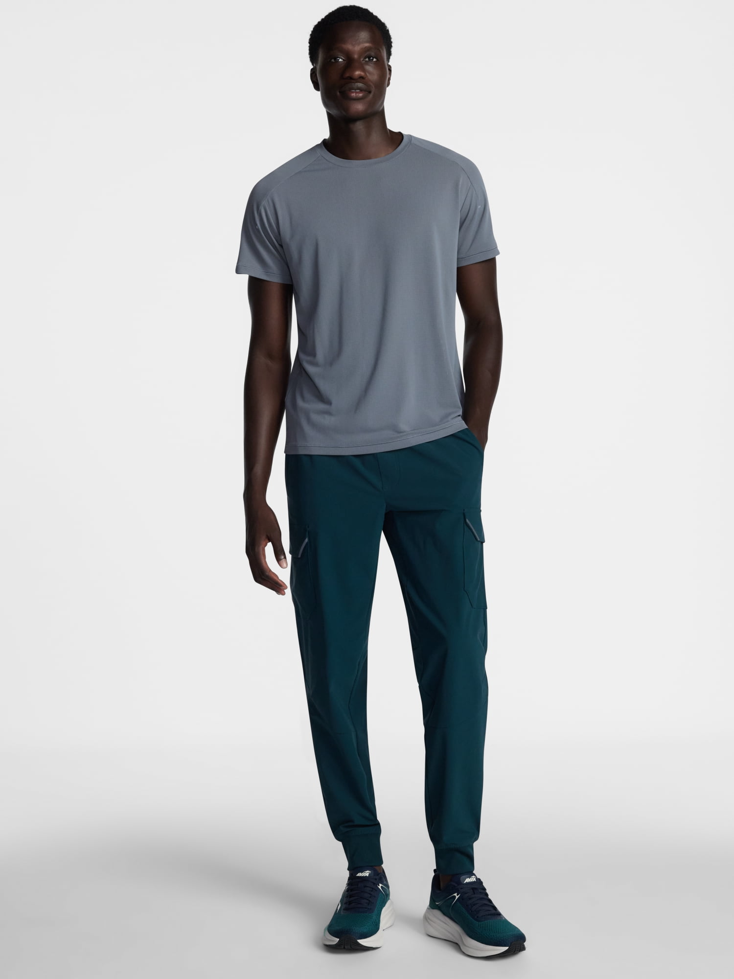 Avia Men’s Performance Cargo Jogger Pants, Sizes XS-5XL