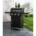 DynaGlo Premier 3 Burner Natural Gas Outdoor Grill Black