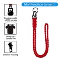thumbnail image 4 of Mdesiwst Braided Lanyard for Outdoor Activities Paracords Lanyard with Buckle Strong Hanging Rope for Keychain Necklace ID Card Badge Holder, 4 of 5