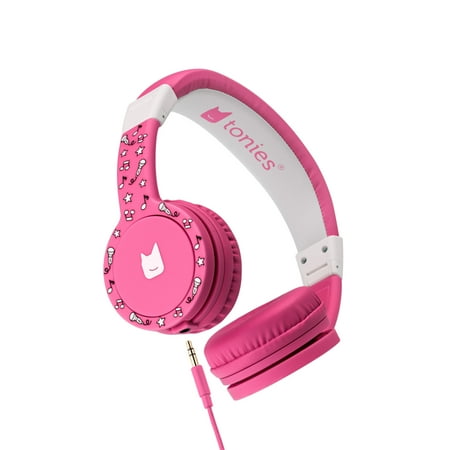 UPC: 0840173600313 | Tonies Foldable Wired Headphones for Kids – Pink