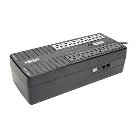 Tripp Lite Eco750ups Green Standby Ups System (output Power Capacity: 750va/450w; 12 Outlets—6 Ups/surge, 2, Surge Only, 4 Eco/surge Outlets)