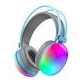 thumbnail image 3 of Rojia Wireless Silent Colorful Headphones, Multicolor LED Lights, Bluetooth 5.0, Up to 10 Hours of Usage Time, 3 of 7