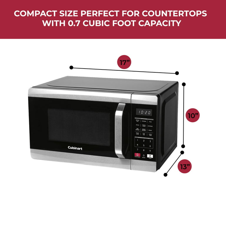 Cuisinart CMW-70 Countertop Microwave Oven with Convection Cooking with  Tongs and Spoon 