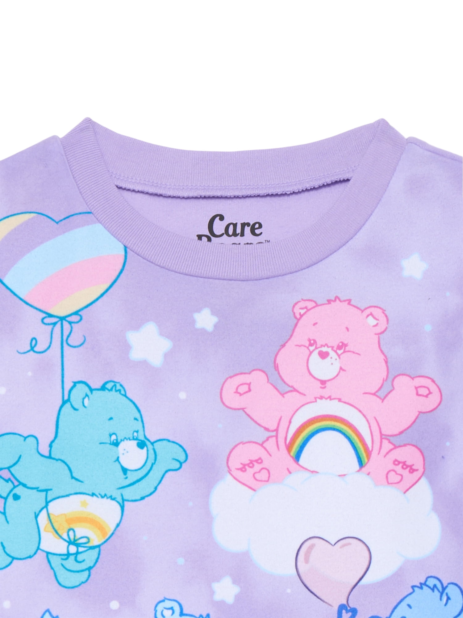 Care Bears Toddler Girls Long Sleeve Top and Pants Pajama Set, 2-Piece, Sizes 12M-5T