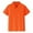 Orange, variant on Girls Short Sleeve Polo Shirt Solid Color School Uniform Shirts for Kids 5-14 Years