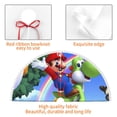 thumbnail image 4 of Sigee Mario Ce for Christmas Decoration Tree Skirt Christmas Tee Skirt with Pom Pom Trim,Christmas Home Decor Holiday Tree Skirt Fits Christmas Tree,36", 4 of 8