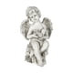 thumbnail image 2 of Artesanías de estatua de jardín de ángel con escultura de jardín de alas para inauguración de la casa de escritorio Ángel abraza a la ardilla Zulema Ángel escultura, 2 of 8