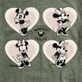 thumbnail image 3 of Disney - Mickey & Friends - Minnie Mouse Hearts You - Men's Short Sleeve Graphic T-Shirt, 3 of 5