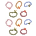 thumbnail image 1 of 10pcs Hair Ropes Elastic Ponytail Hair Ties Hair Scrunchies for Girls Hair Ties, 1 of 8