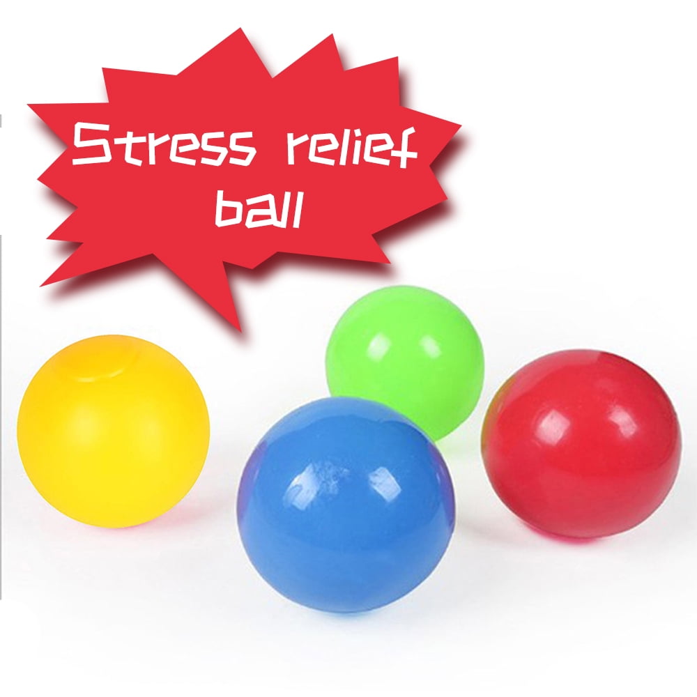 Sticky Balls for Ceiling Wall Stress Relief Globbles Glow in the Dark Gift  Toys 